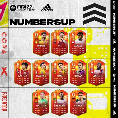 adidas numbers up fifa 22|fifa 22 upgradable cards.